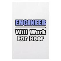 Engineer...Will Work For Beer stationery by engineershirts Engineer...Will Work For Beer stationery