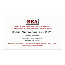 Engineering Business Card