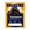 Engineers Blaze the Trail for Education! posters by lc_wpa Engineers Blaze the Trail for Education! posters