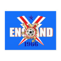 England 1966 football fans postcards and gifts
