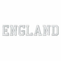 ENGLAND AA embroidered tracksuit top embroidered shirts