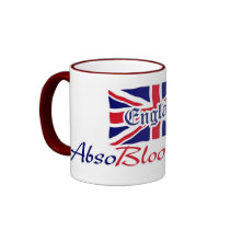 England Absobloodylutely mugs by mudgestudios England Absobloodylutely mugs