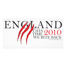 England Bite T-Shirt Photo Card