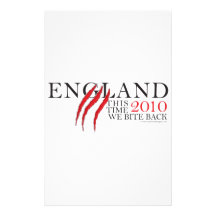England Bite T-Shirt Stationery Paper