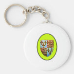 England Canterbury Church Crest Yellow bg The MUSE Key Chain