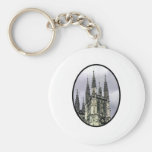 England Canterbury Church Spirals Black o The MUSE Key Chain