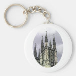England Canterbury Church Spirals o The MUSEUM Zaz Keychain