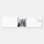 England Canterbury Church Spirals The MUSEUM Zazzl Bumper Stickers