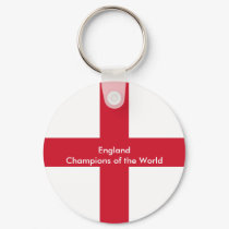 England Champions of the world key chain keychains