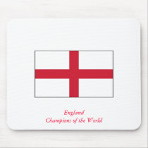 England Champions of the World mousepads