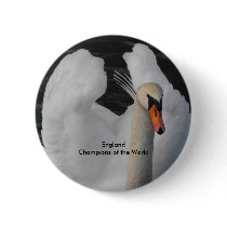 England Champions of the World Sticker buttons