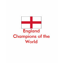 England Champions of the World t-shirts