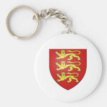 England Coat Of Arms Keychain