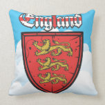 England Coat of Arms Pillow