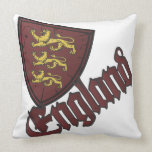 England Coat of Arms Pillows