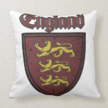 England Coat of Arms Pillows