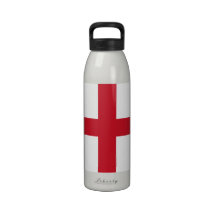 England – English National Flag Drinking Bottle