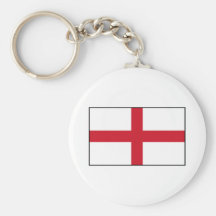 England – English National Flag Key Chain