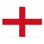 England – English National Flag Postcards