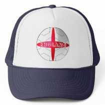 England flag 3d football soccer hat