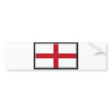 England Flag bumper stickers