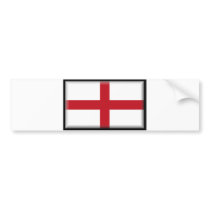 England Flag bumper stickers