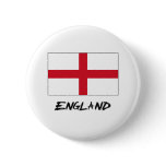 England Flag Pinback Button