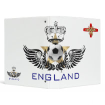 England flag Gold logo lion fun artwork gifts Vinyl Binders