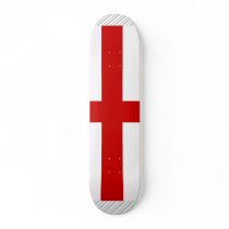 England Flag Custom Skateboard