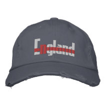 England flag St. Georges flag embroidered hats
