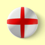 England Flag With Bubble Button