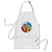 England France Sweden Ukraine Football Flag 2012 Aprons