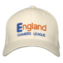 ENGLAND GAMERS LEAGUE Cool embroidered hats
