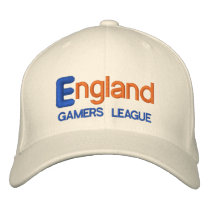 ENGLAND GAMERS LEAGUE Cool embroidered hats