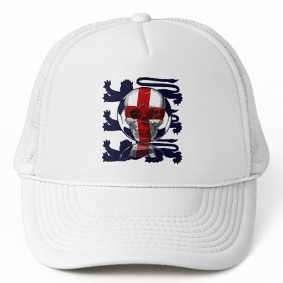 England Hardcore football fans gifts mesh hat