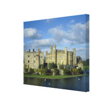 England, Kent, Leeds Castle Gallery Wrap Canvas