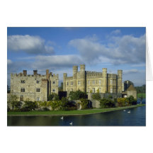England, Kent, Leeds Castle Greeting Card