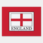 England Lawn Sign