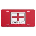England License Plate