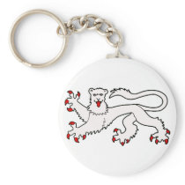 England Lion British Lion crest Keychains
