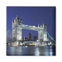 England, London, Tower Bridge 3 Fridge Magnets
