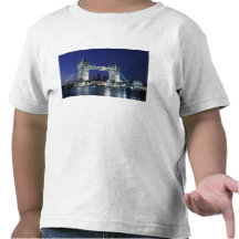 England, London, Tower Bridge 3 T Shirts