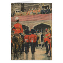 England, proclamation of the new King George V Cards