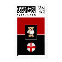 England Rugby Teddy Bear postage