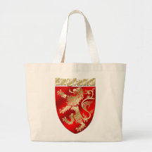 England Silky Shaded Rampant lion sheild Bag