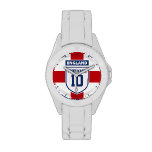 England Sport Team Fans - Customizable Name Number Watches
