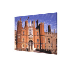 England, Surrey, Hampton Court Palace. 3 Canvas Print