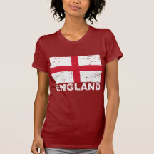 England Vintage Flag T-shirt