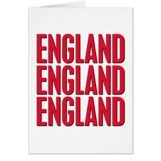 England X3 zazzle_card