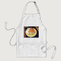 English Breakfast Std Apron White aprons